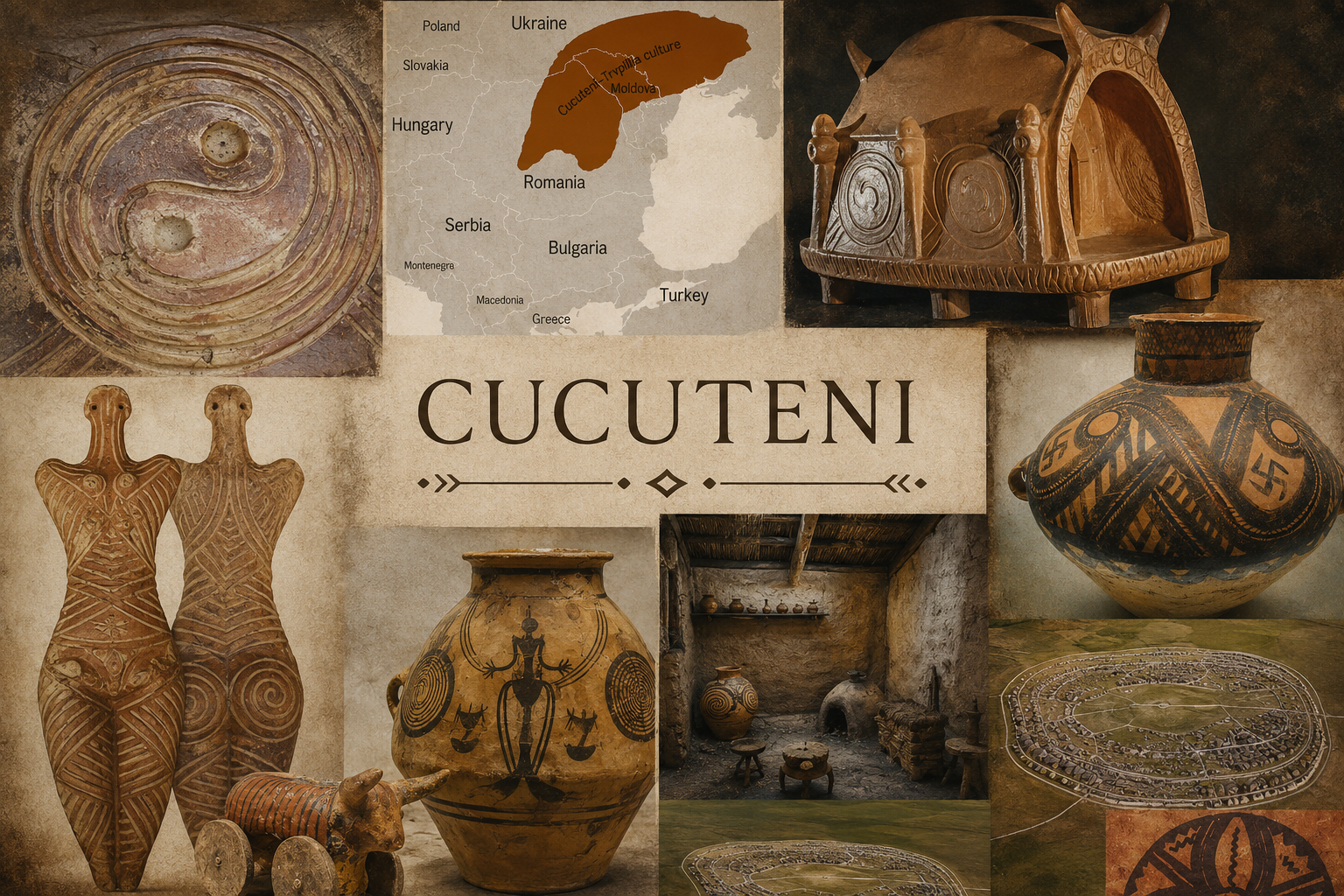 Cucuteni Europe first Civilization,symbols and History